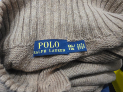 Sueter Ralph Lauren 2xl Cafe Pony Vino 3 Botones
