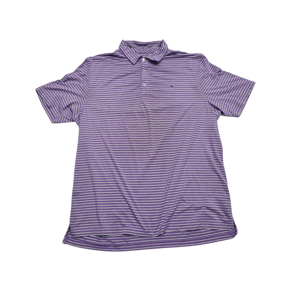 Player Polo Vineyard Vines 2xl Violeta Lineas Blancas