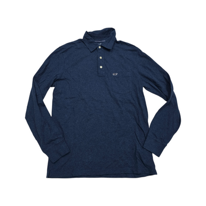 Playera Manga Larga Polo Vineyard Vines Xchico Xs Azul