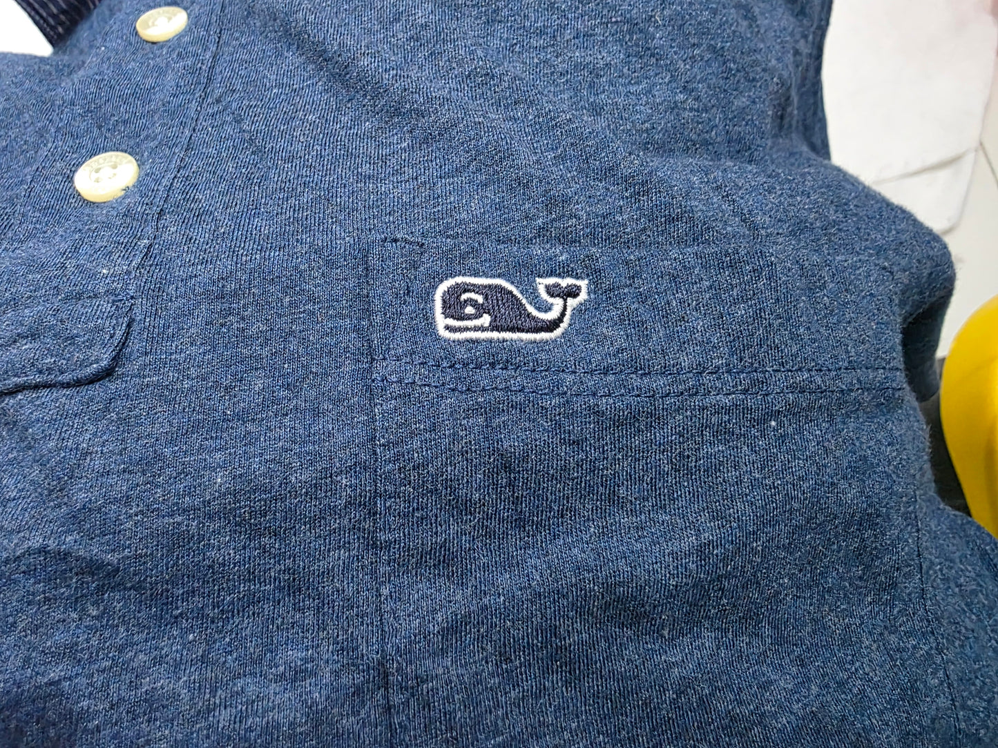 Playera Manga Larga Polo Vineyard Vines Xchico Xs Azul