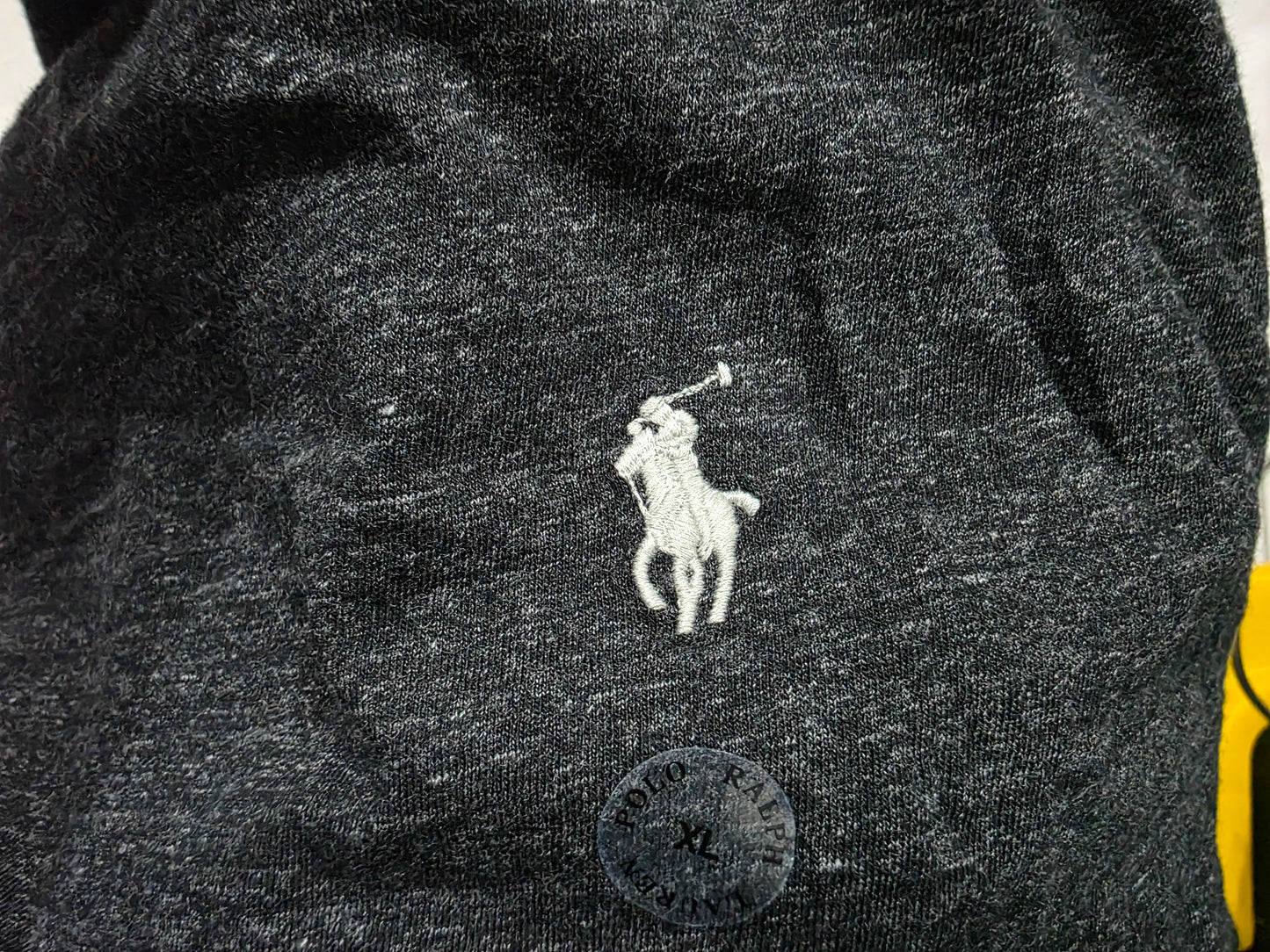 Playera Ralph Lauren Xgrande Classic Fit Gris Oscuro