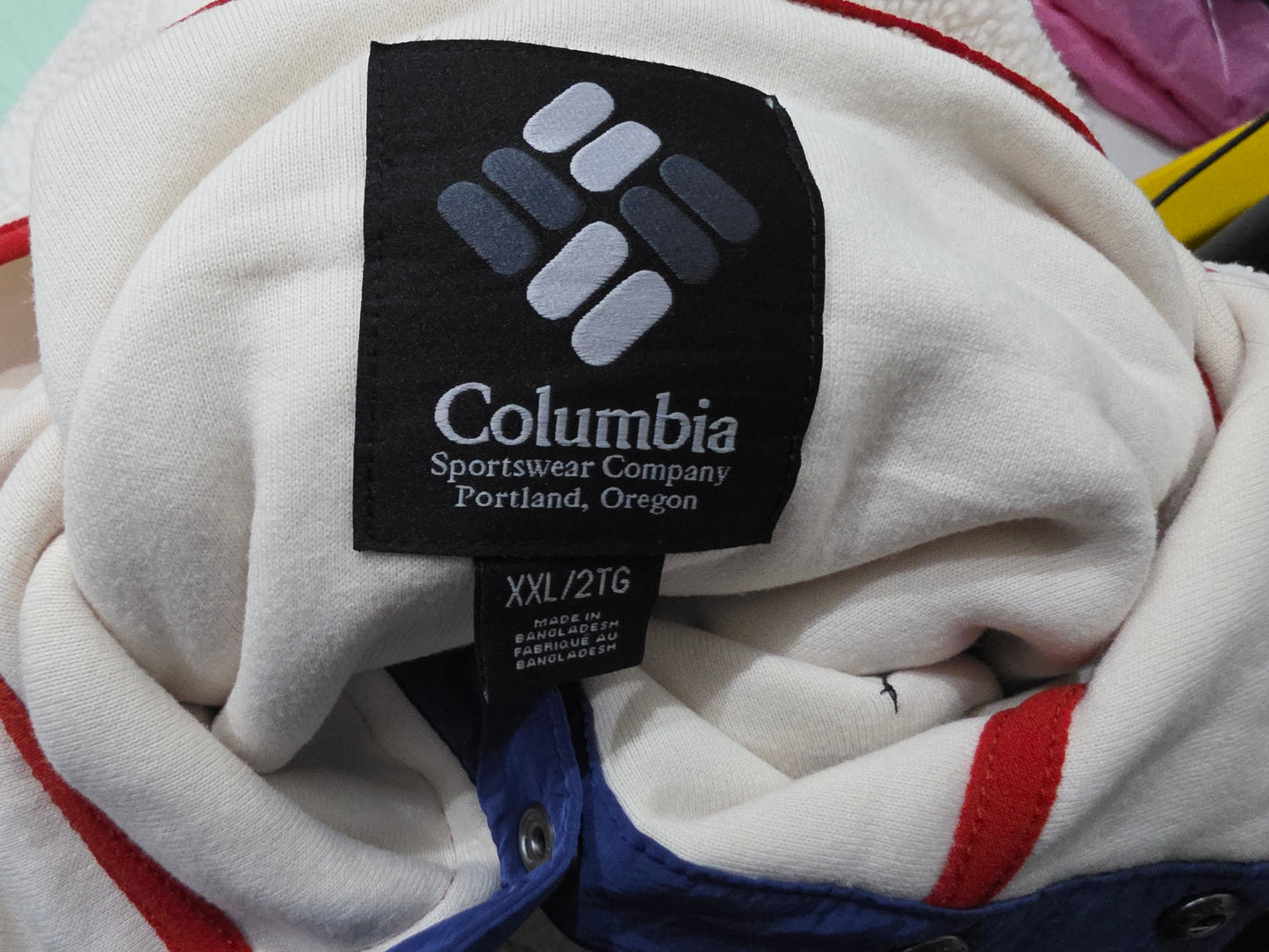 Sudadera Columbia 2xl Beige Aborregada