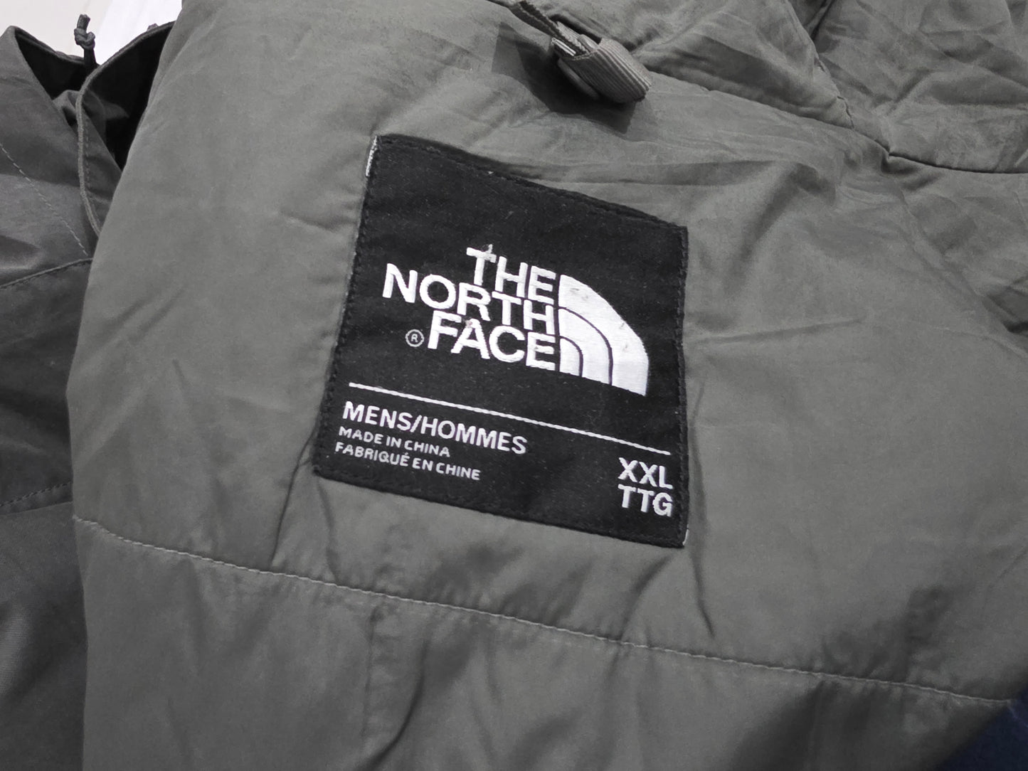Chamarra The North Face 2xl Gris Deslavado Opaco