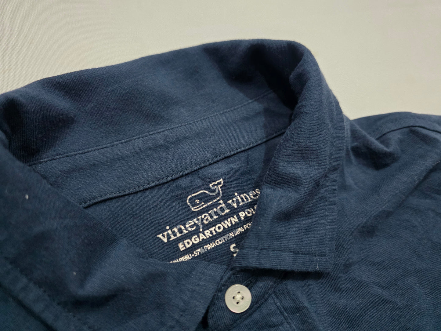 Playera Manga Larga Polo Vineyard Vines Chico S Azul Marino