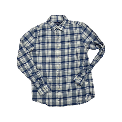Camisa Vineyard Vines Chico S Slim Longshore Cuadro Azul