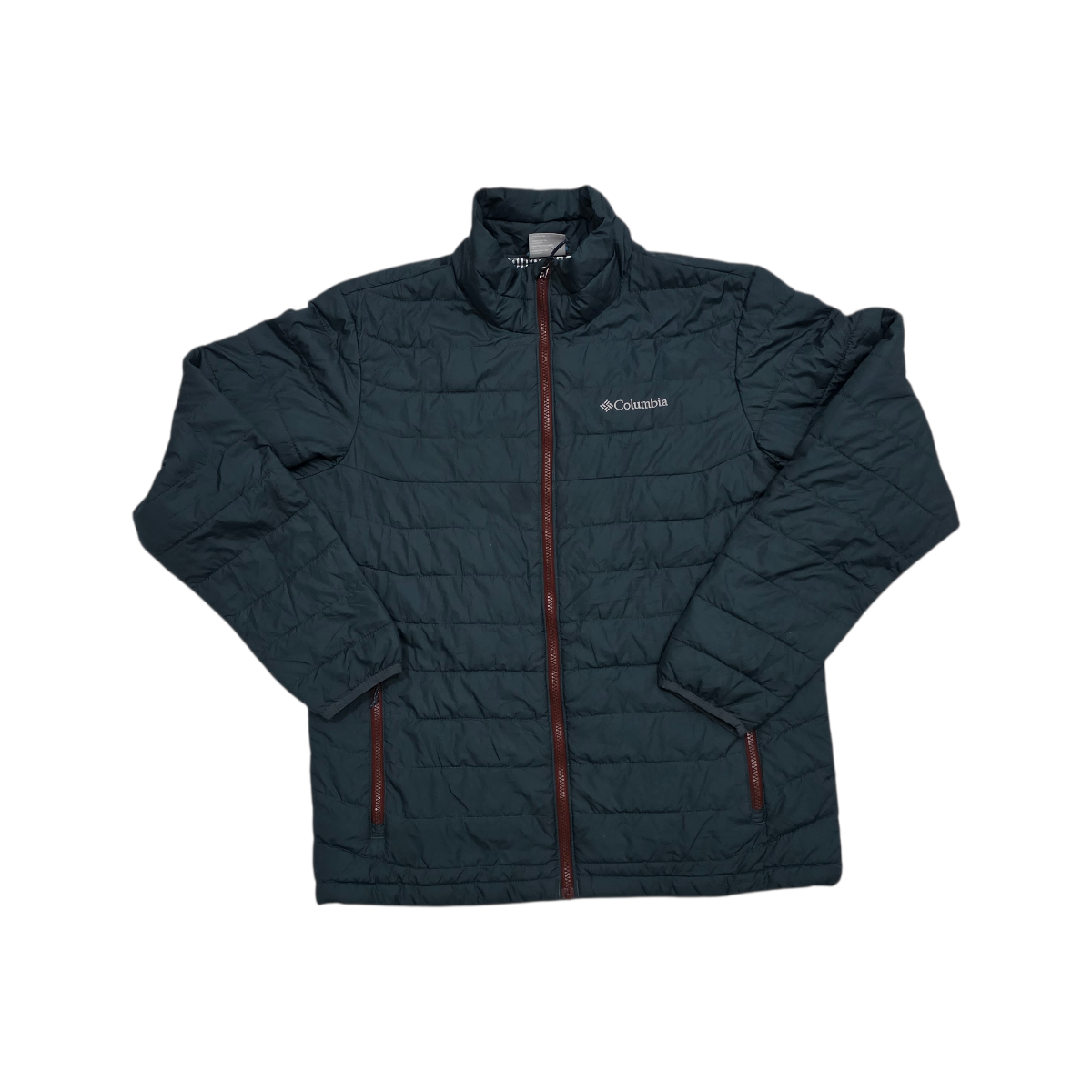 Chamarra Columbia Mediana M Therma Coil Azul Petroleo