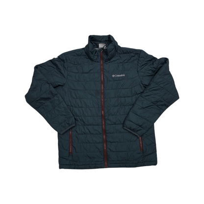 Chamarra Columbia Mediana M Therma Coil Azul Petroleo