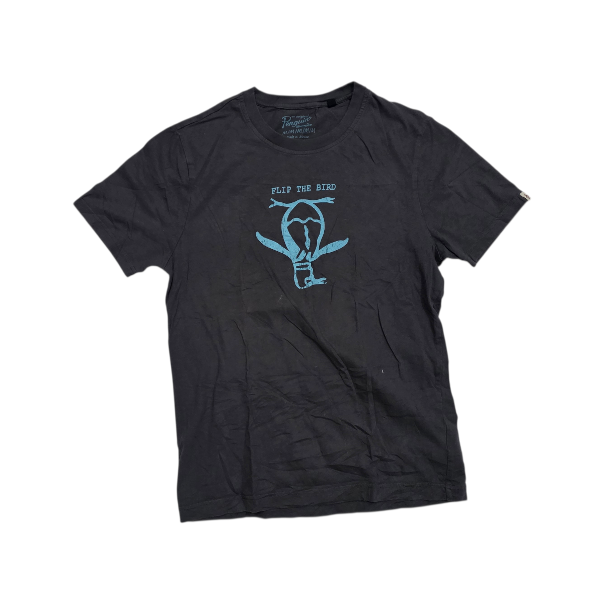 Playera Penguin Mediana M Gris