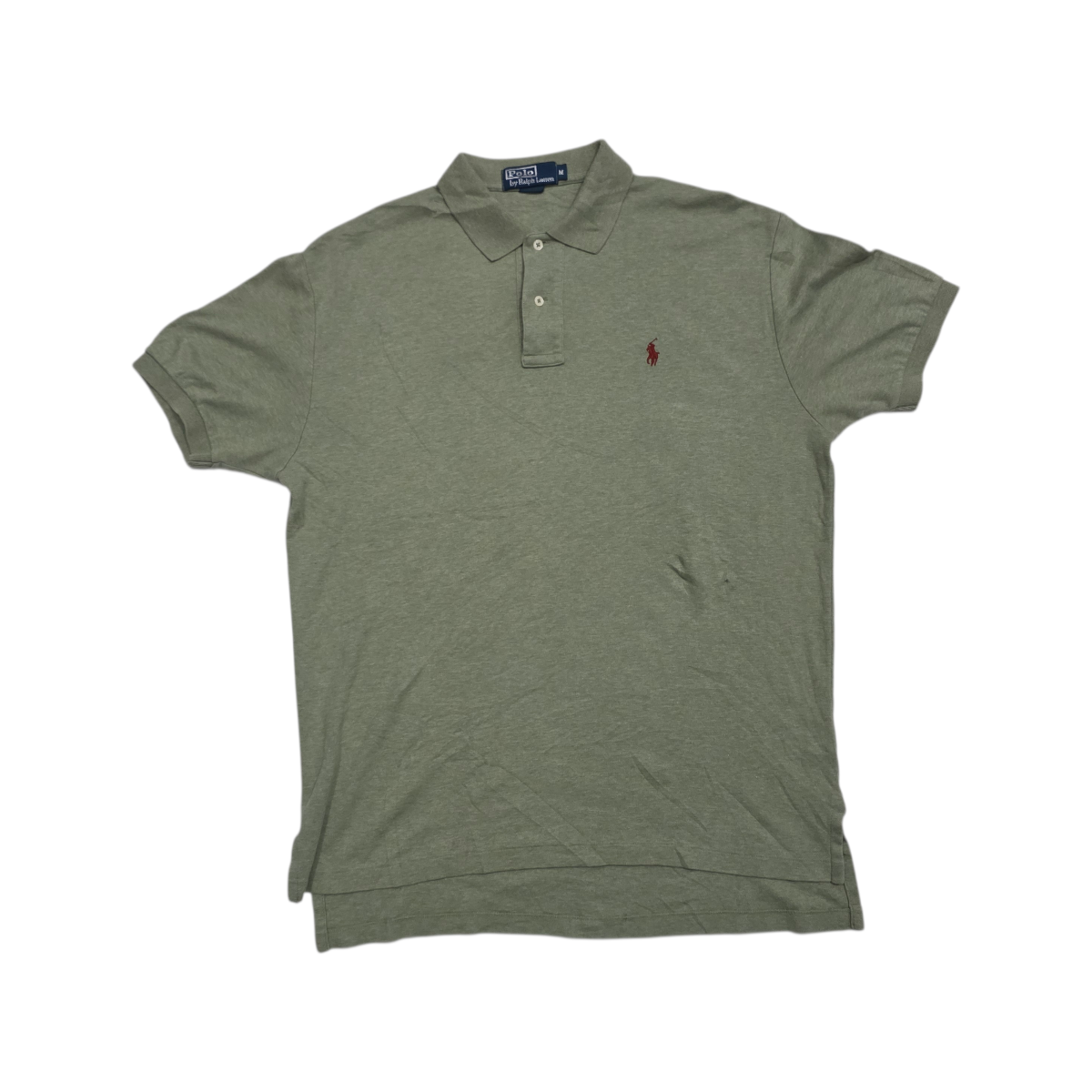 Playera Polo Ralph Lauren Mediana M Verde Pony Vino