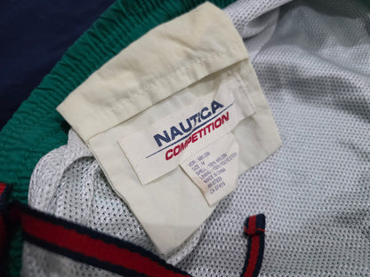 Bermuda Nautica Competition Mediana M Verde Y Azul