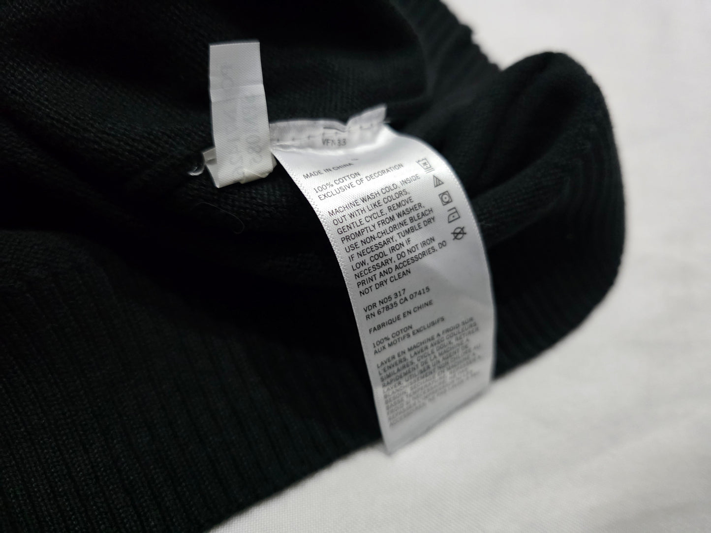 Sueter Nautica Grande L Negro