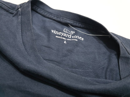 Playera Vineyard Vines Grande L Azul Deslavado