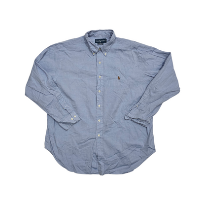 Camisa Ralph Lauren Xgrande 17 1/2 34-35 Classic Fit Azul