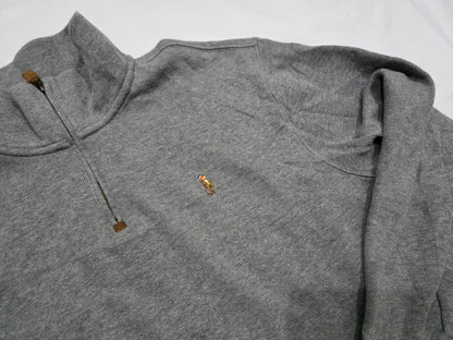 Sueter Ralph Lauren 2xl Gris Pony Colores