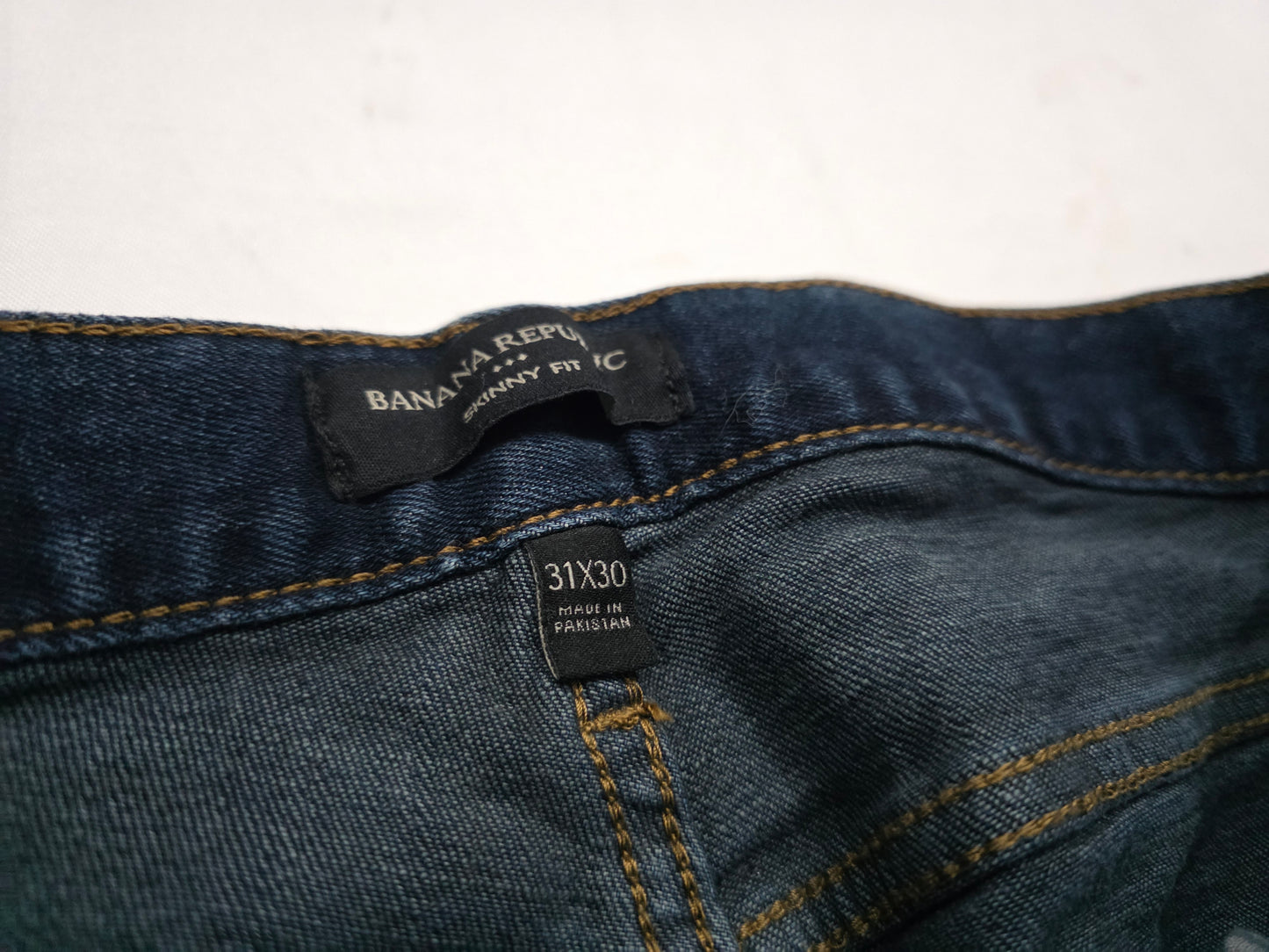 Pantalon Banana Republic 31x30 Skinny Azul