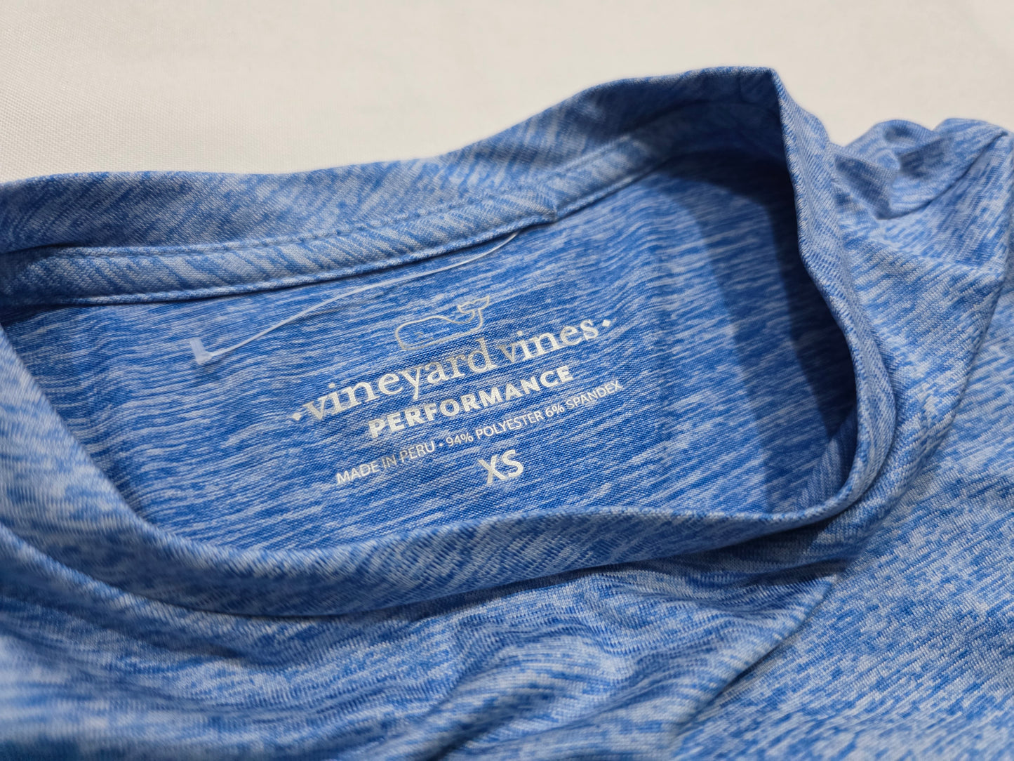 Playera Manga Larga Vineyard Vines Performance Xchico Azul