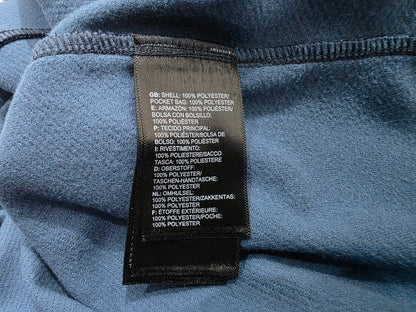Sudadera The North Face Xgrande Xl Azul Cierre Corto