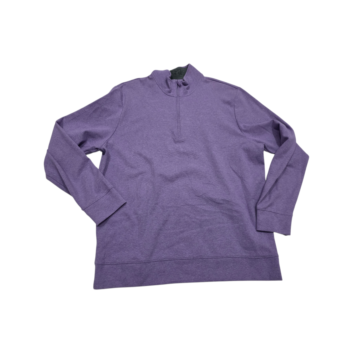 Sudadera Vineyard Vines Xgrande Xl Morado Cierre Corto