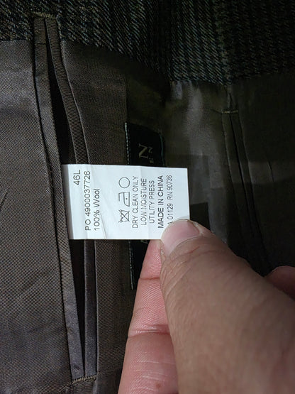 Saco Ralph Lauren 46l Cafe Cuadro