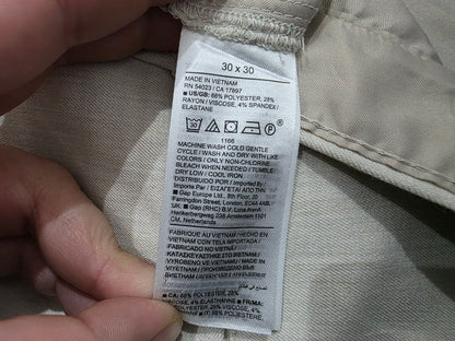 Pantalon Banana Republic 30x30 Slim-tapered Fit Beige