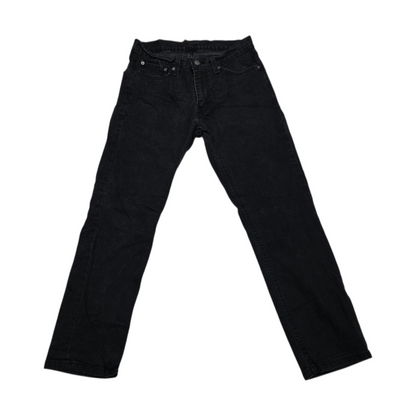 Pantalon 541 31x30 Recto Negro Deslavado