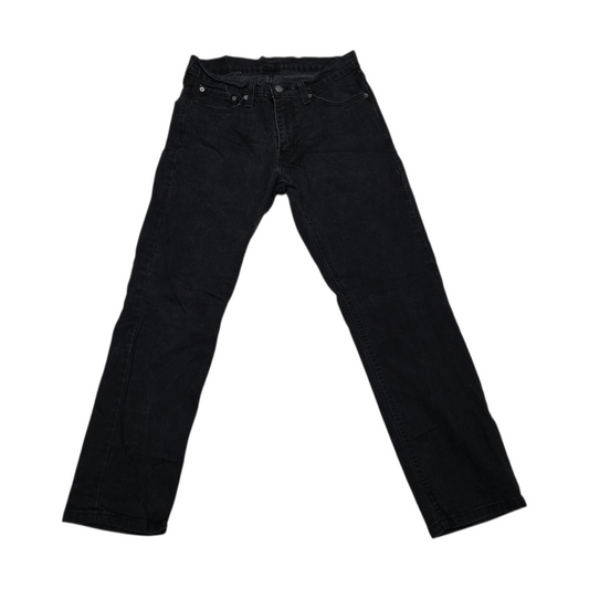 Pantalon 541 31x30 Recto Negro Deslavado