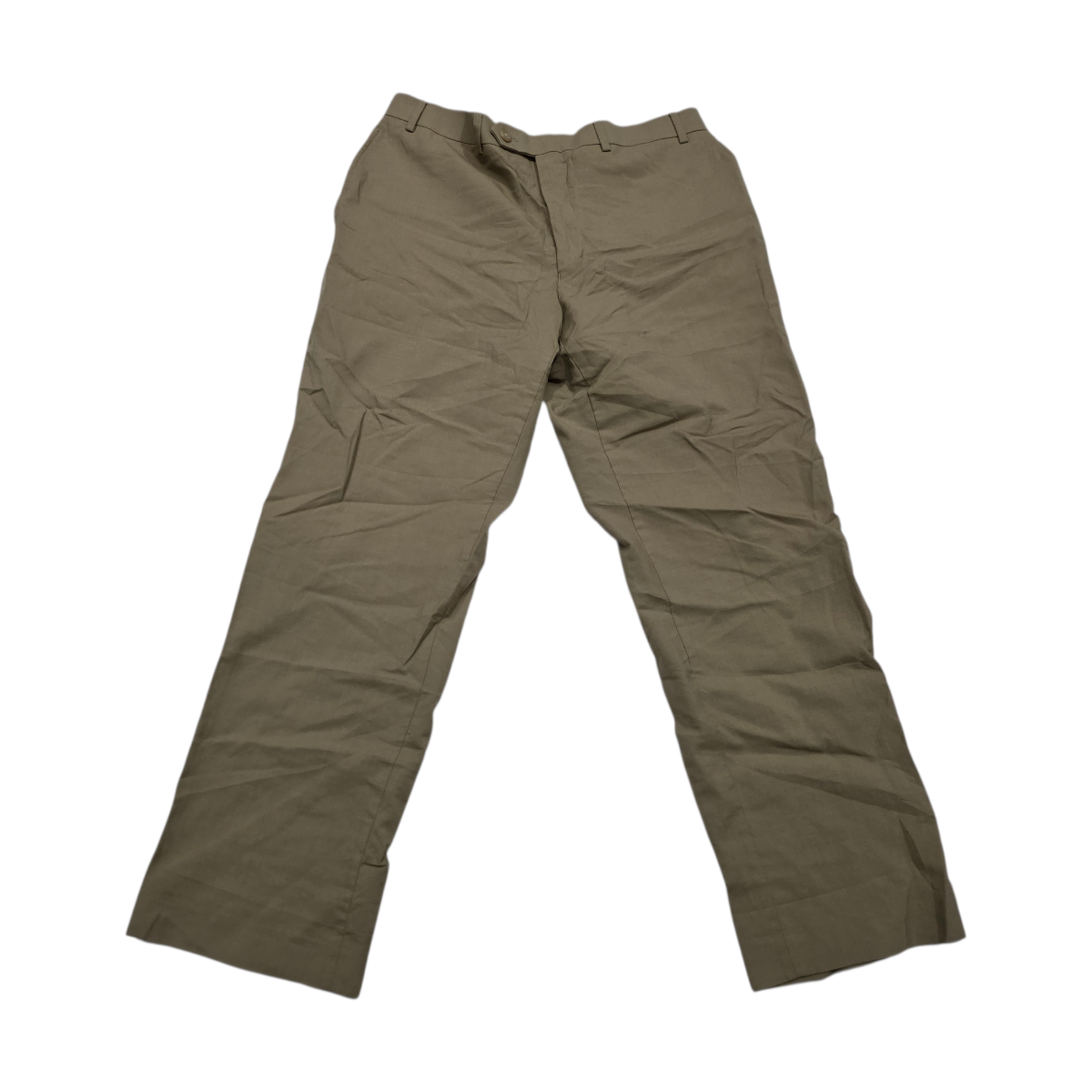 Pantalón De Vestir Ralph Lauren 35x30 Recto Café