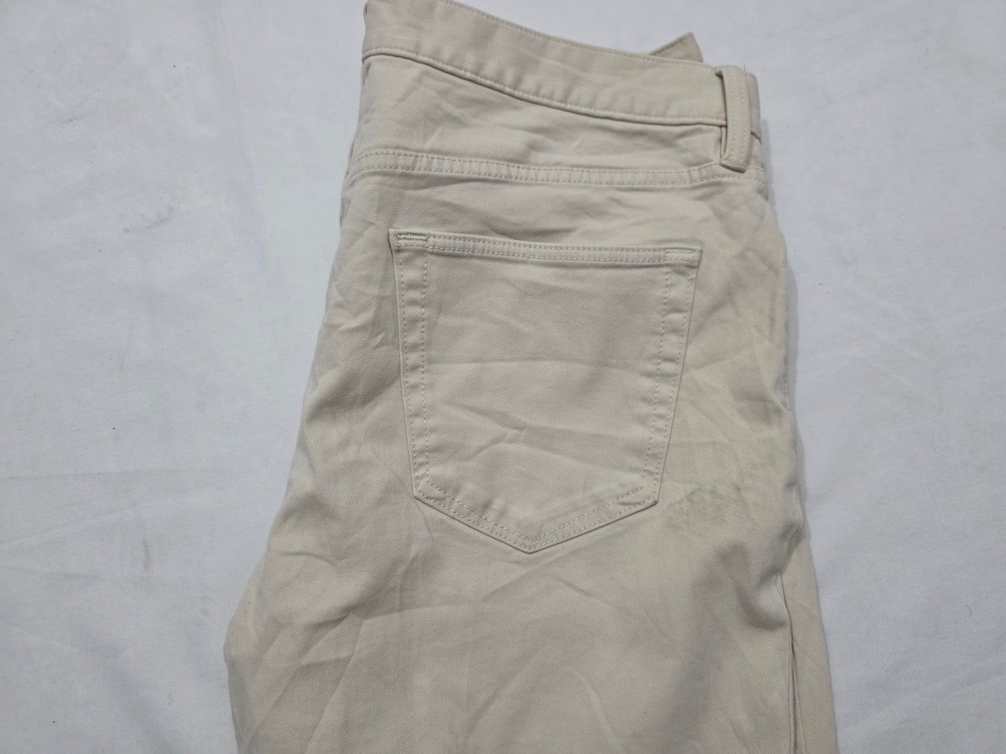 Pantalon Banana Republic 35x30 Traveler Slim Fit Beige