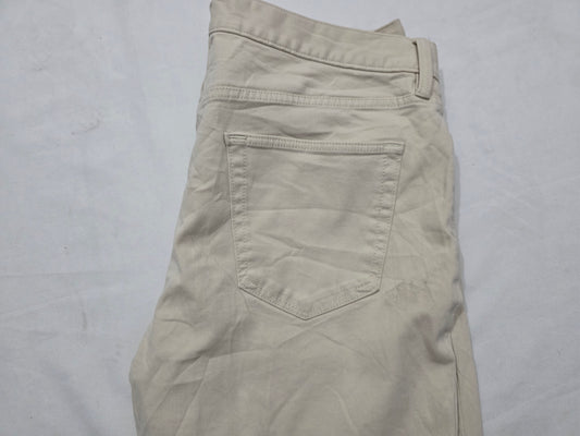 Pantalon Banana Republic 35x30 Traveler Slim Fit Beige