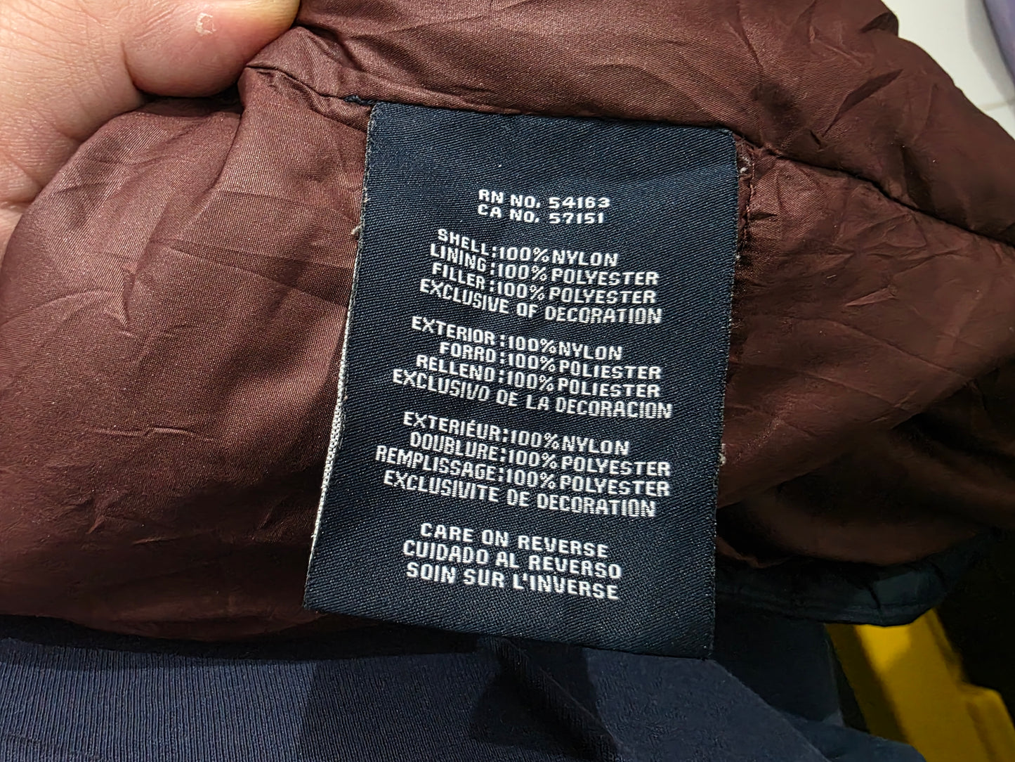 Chamarra Tommy Mediana Gorro Azul