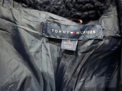 Chamarra Tommy Xl Peluche Polar Azul