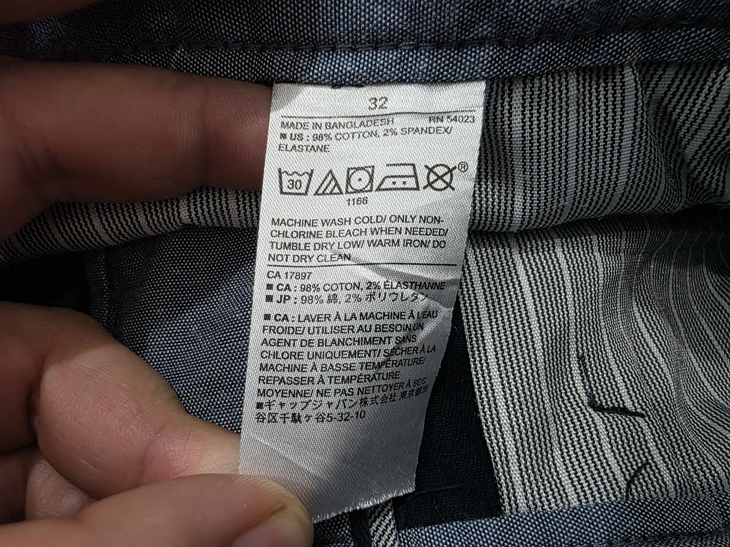 Bermuda Banana Republic 33 Aiden Azul Platanos