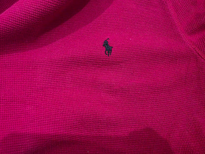 Playera Ralph Luren Mediana M Roja Manga Larga