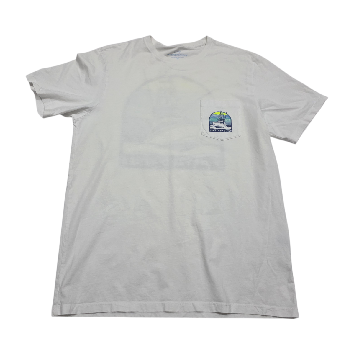 Playera Vineyard Vines Mediana M Blanca Barco