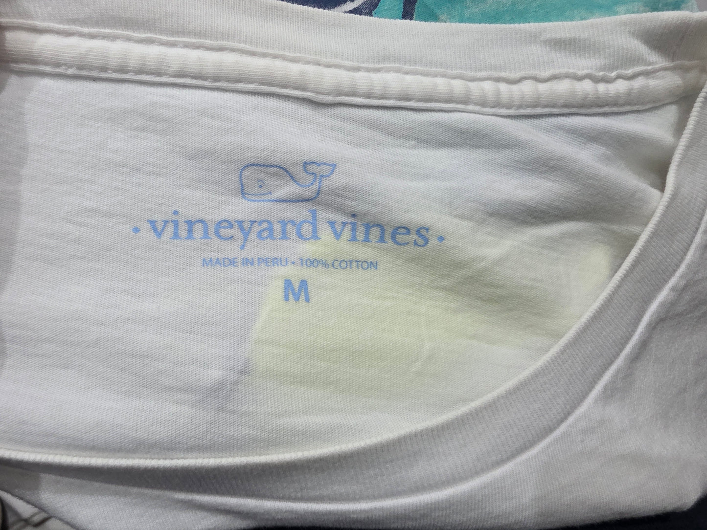 Playera Vineyard Vines Mediana M Blanca Barco