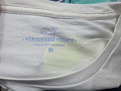 Playera Vineyard Vines Mediana M Blanca Barco