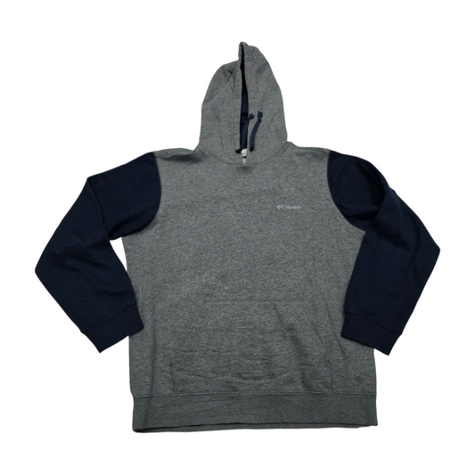 Sudadera Columbia Mediana M Gris Y Azul
