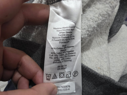 Sudadera Columbia Mediana M Gris Y Azul