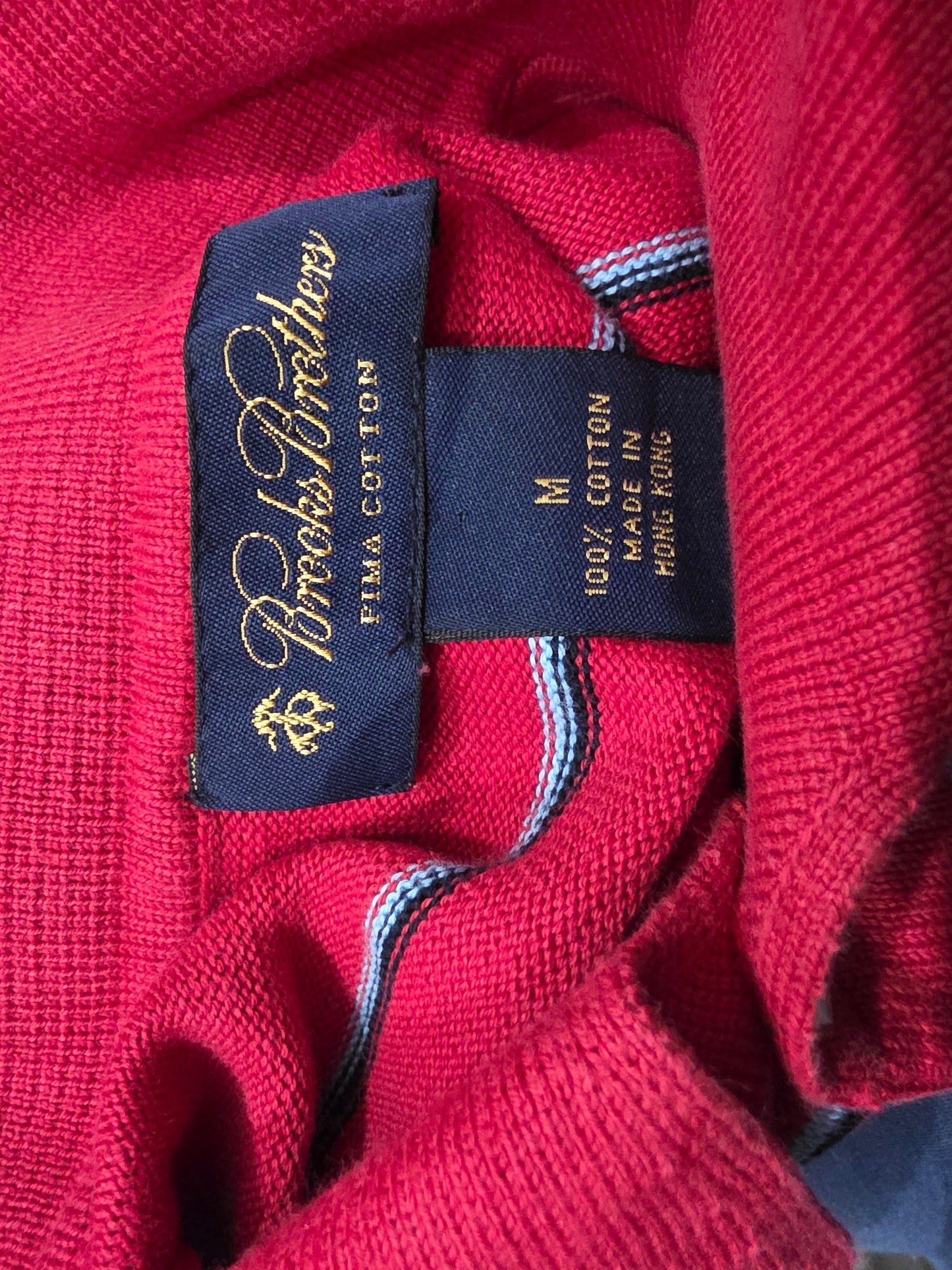 Playera Polo Brooks Brothers Mediana M Roja
