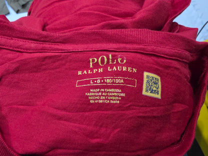 Playera Ralph Lauren Grande L Rojo