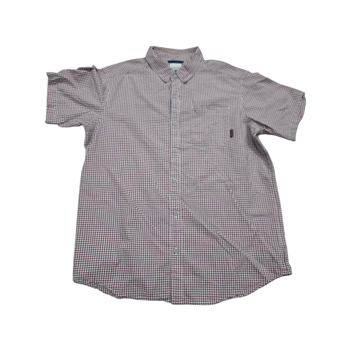 Camisa Columbia Grande L Vino Manga Corta