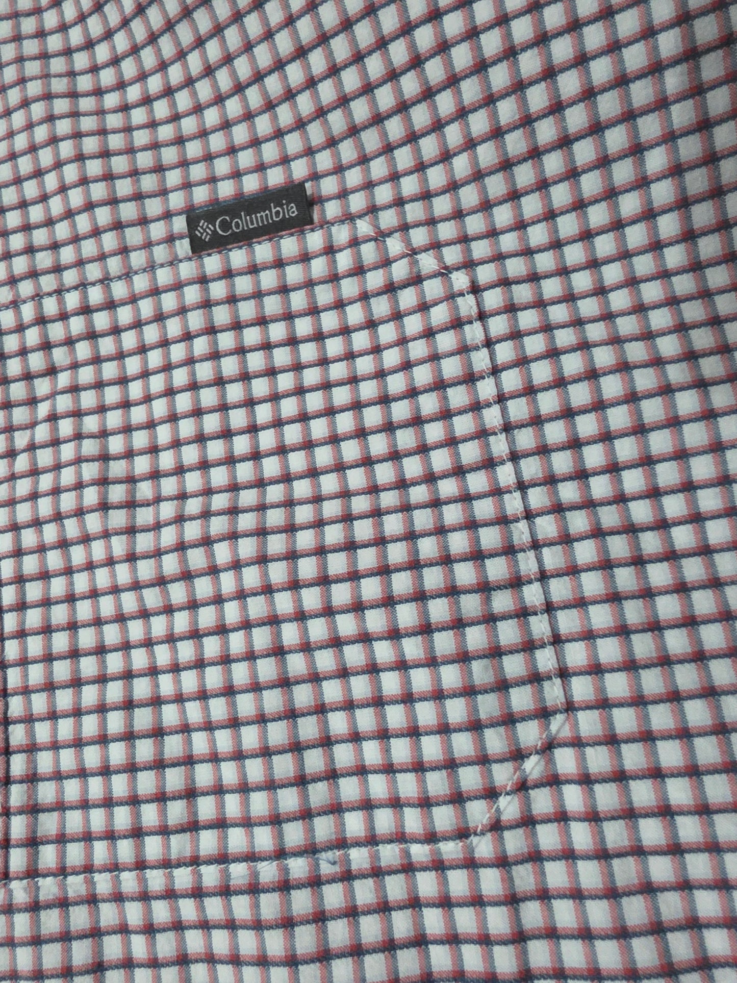 Camisa Columbia Grande L Vino Manga Corta