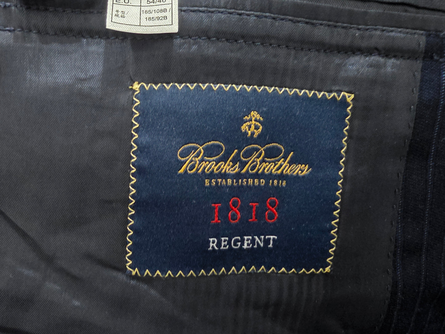 Saco Brooks Brothers 42r Cuadro Azul