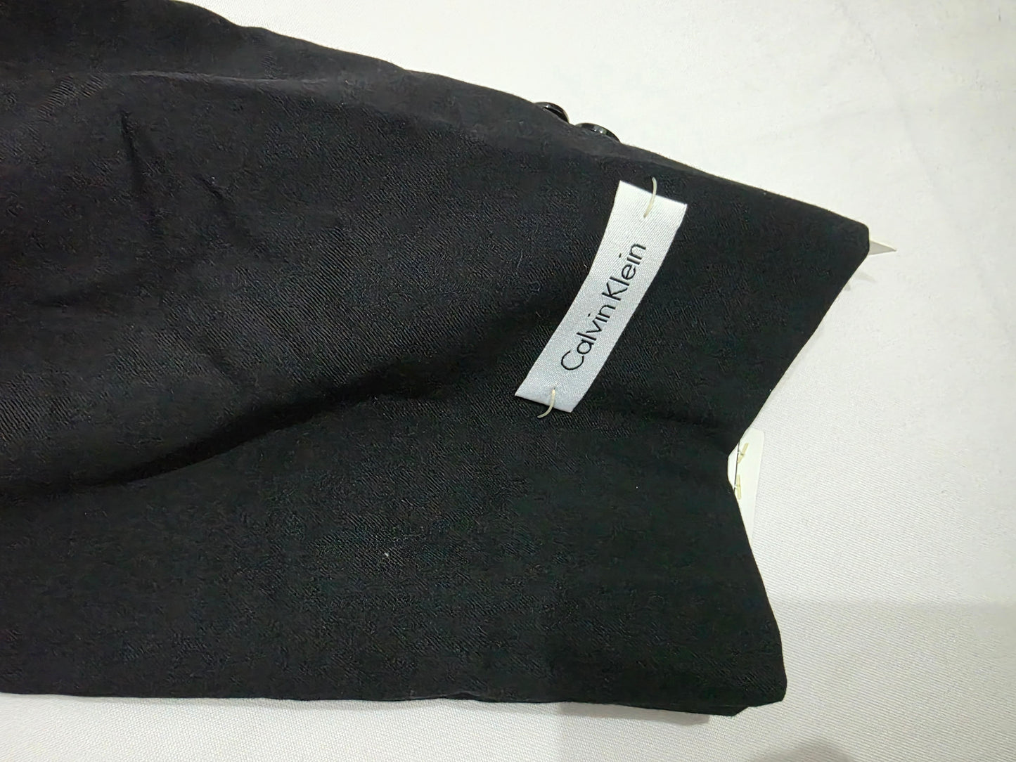 Saco Calvin Klein 42L Negro Lana