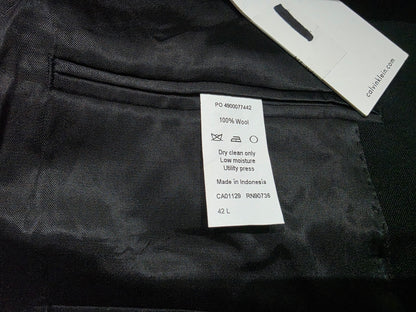 Saco Calvin Klein 42L Negro Lana
