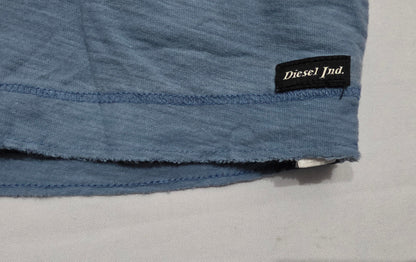 Playera Diesel Xgrande Xl Azul Metalico