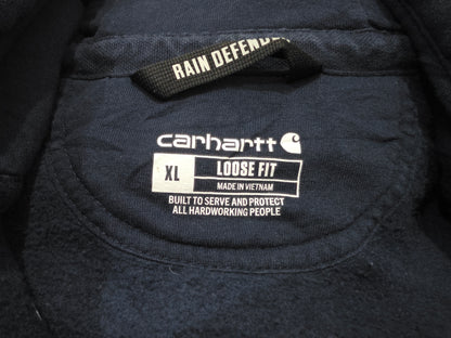 Sudadera Carhartt Xgrande Xl Loose Fit Azul Rain Defender