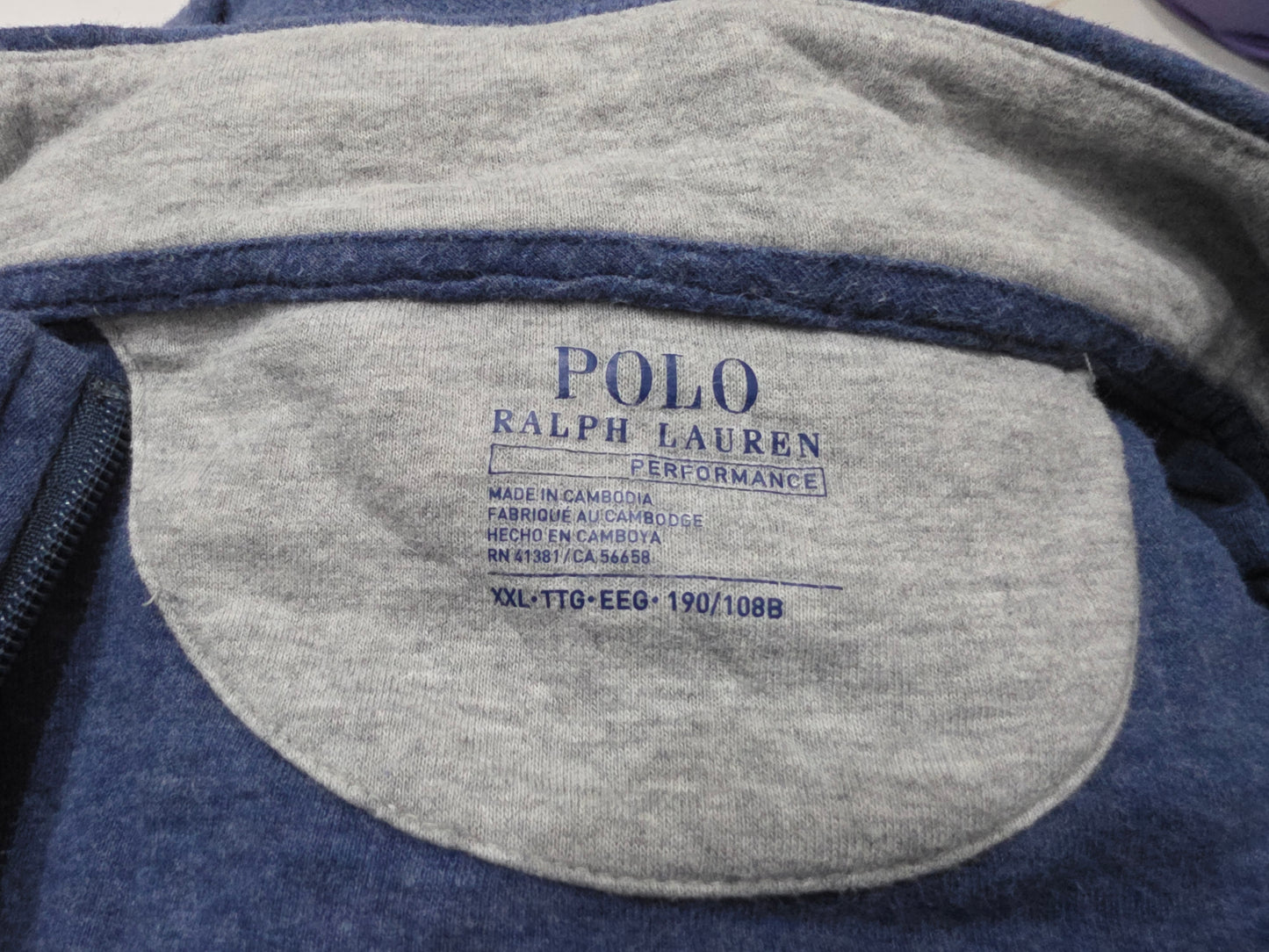 Sueter Ralph Lauren Performance 2xl Azul Pony Rojo