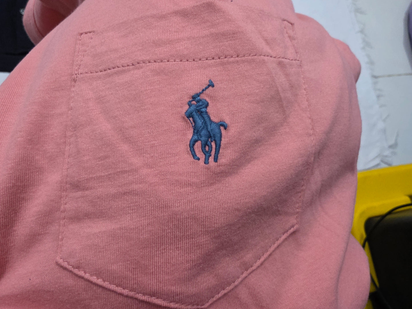 Playera Ralph Lauren 2xl Classic Fit Coral Deslavado