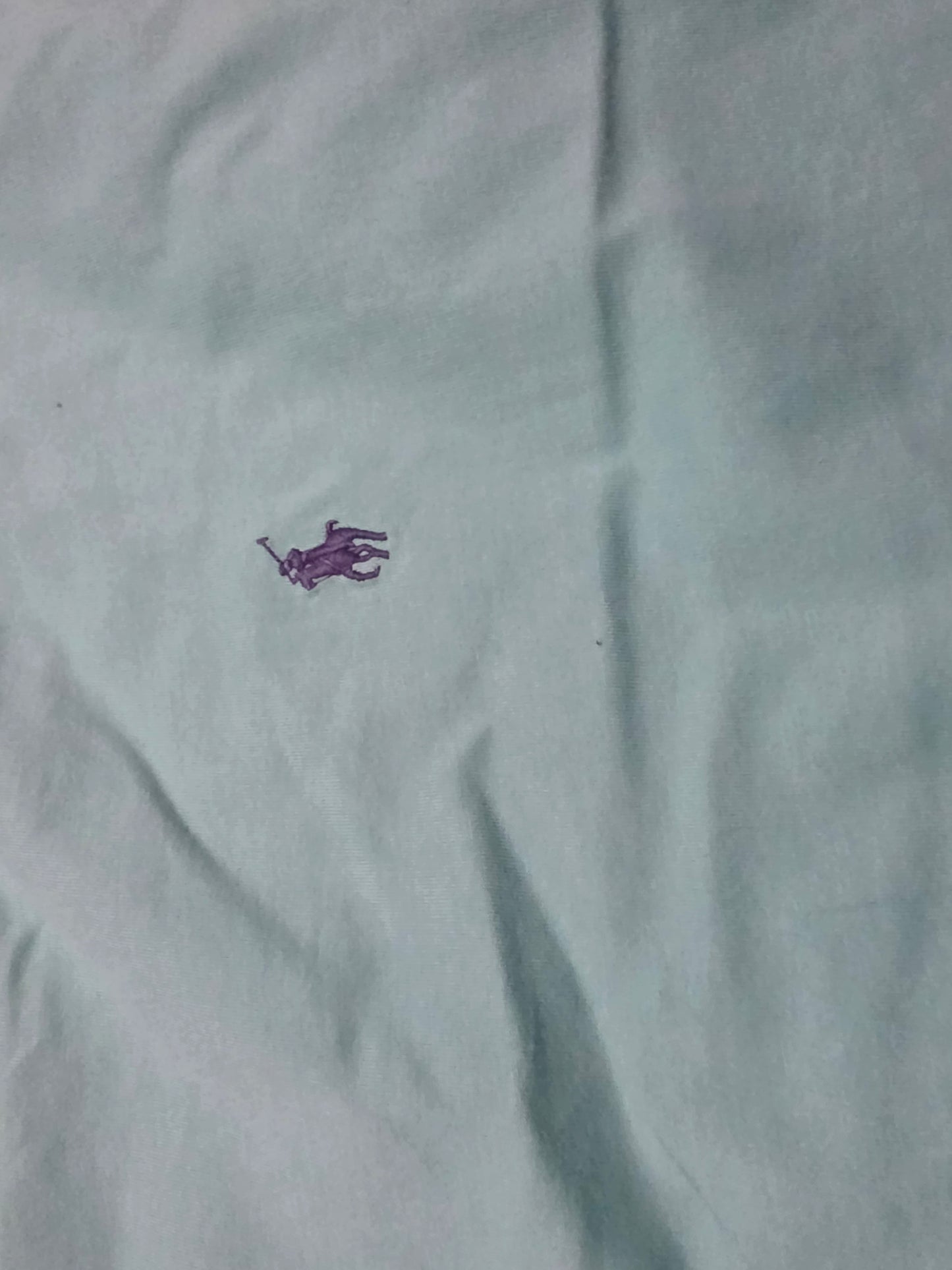 Playera Ralph Lauren 2xl Classic Fit Turquesa Pony Morado